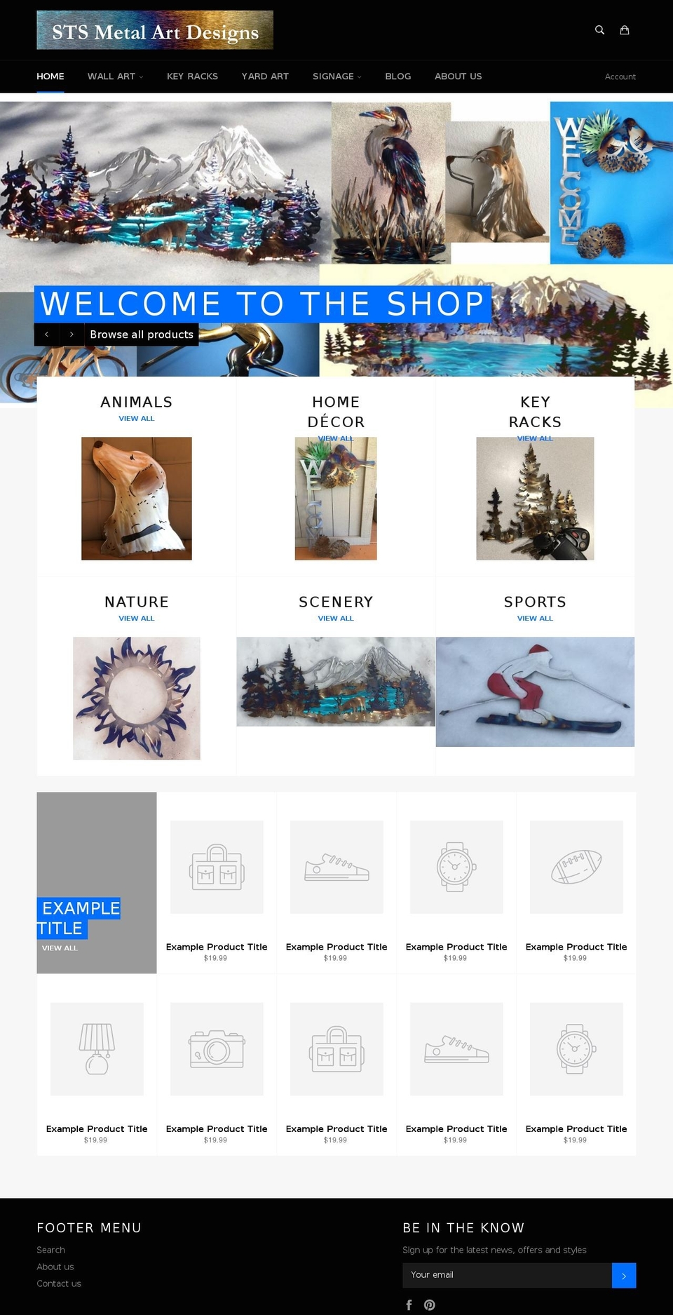 stsmad.com shopify website screenshot