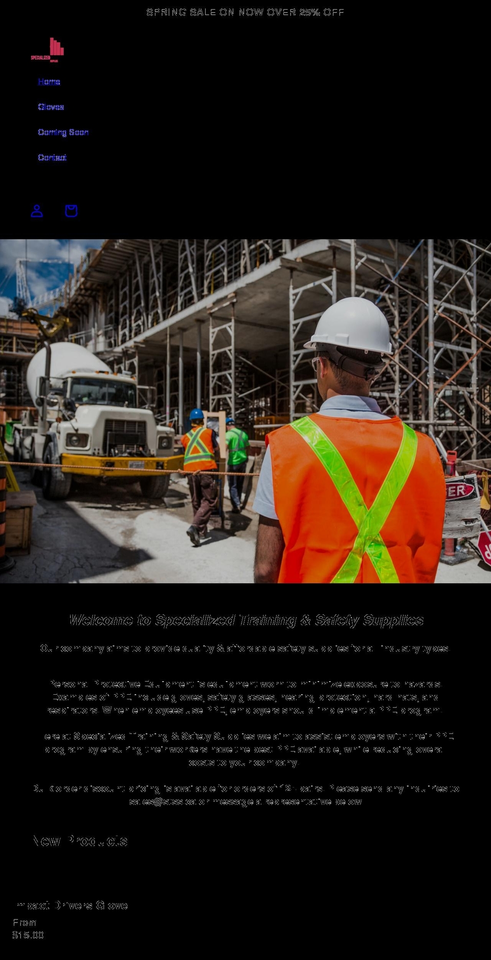 stss.ca shopify website screenshot