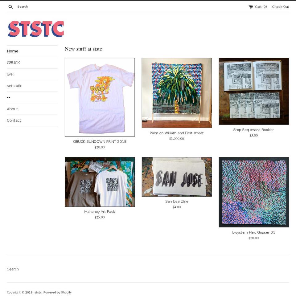 ststc.net shopify website screenshot