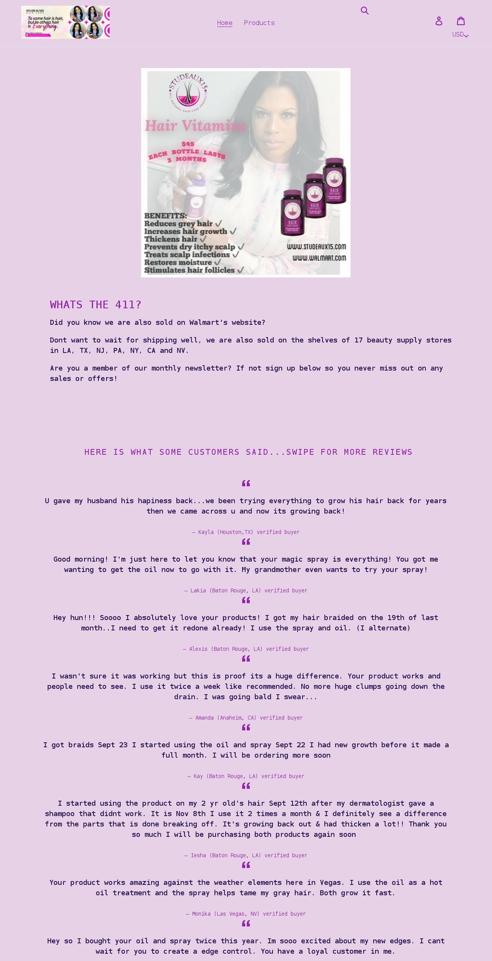 studeaux15.com shopify website screenshot