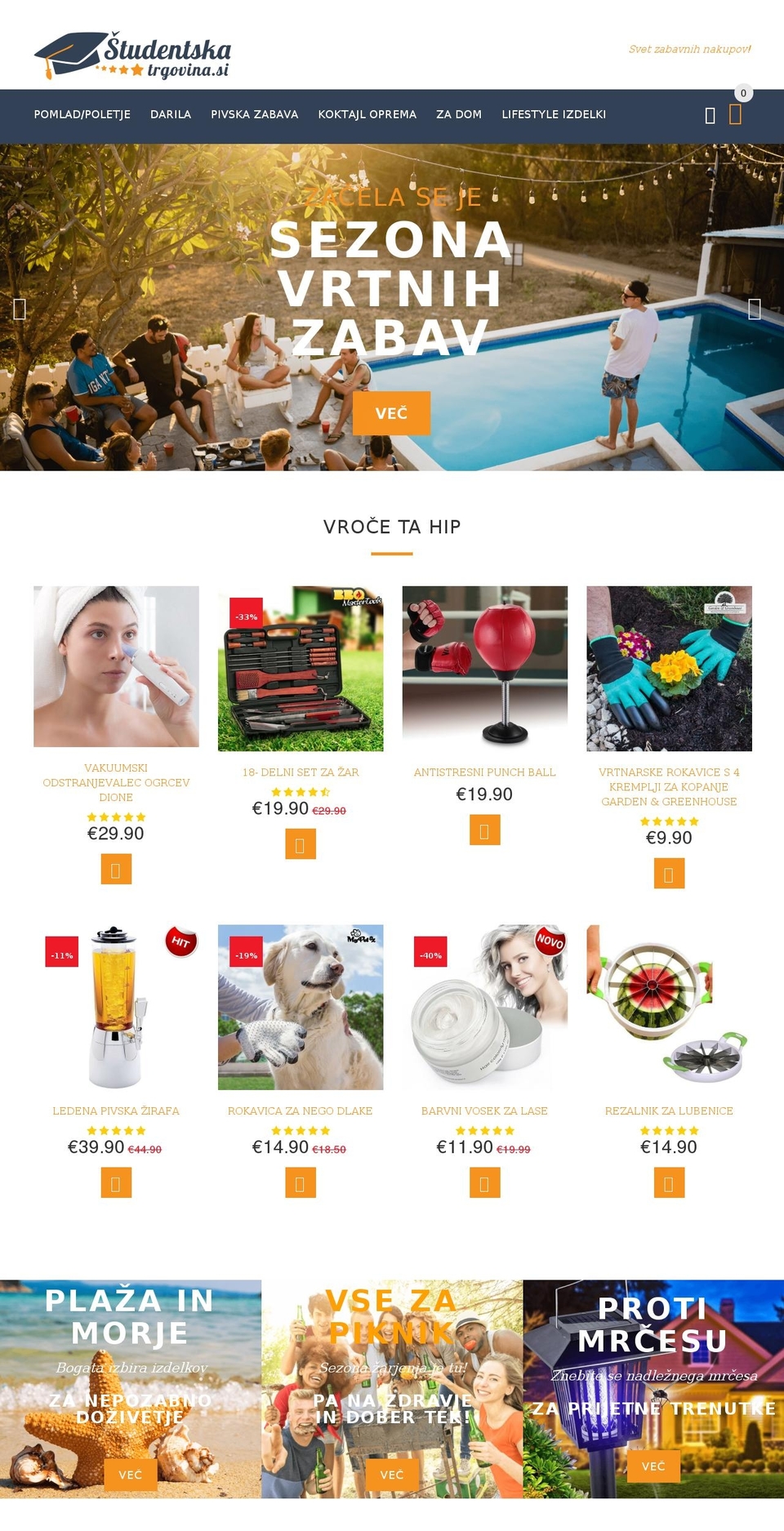yourstore-v2-1-6 Shopify theme site example studentska-trgovina.si