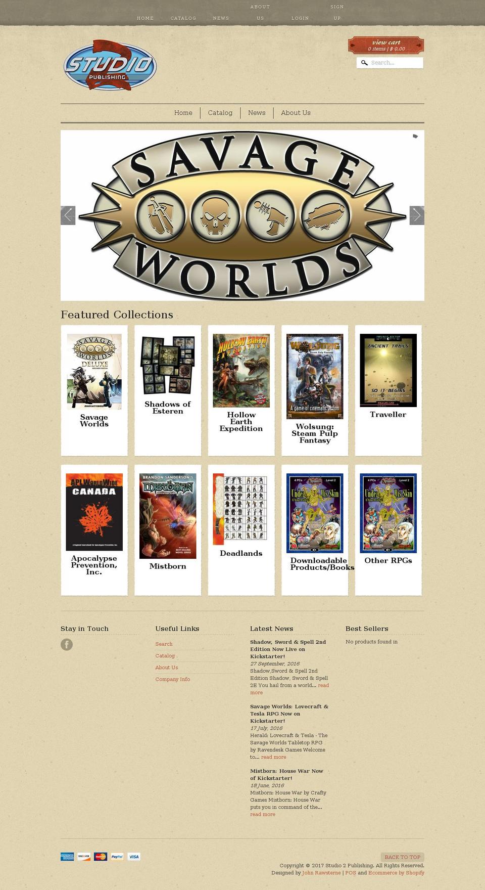 studio2publishing.com shopify website screenshot
