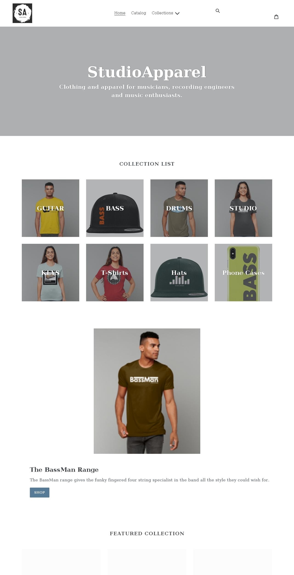 studioappareluk.com shopify website screenshot