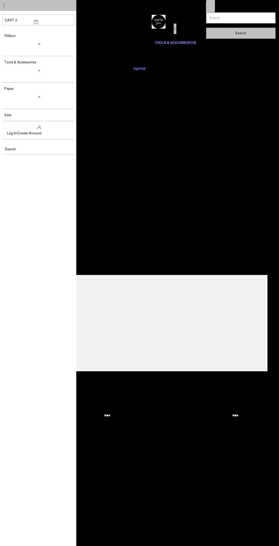 studiocartashop.com shopify website screenshot