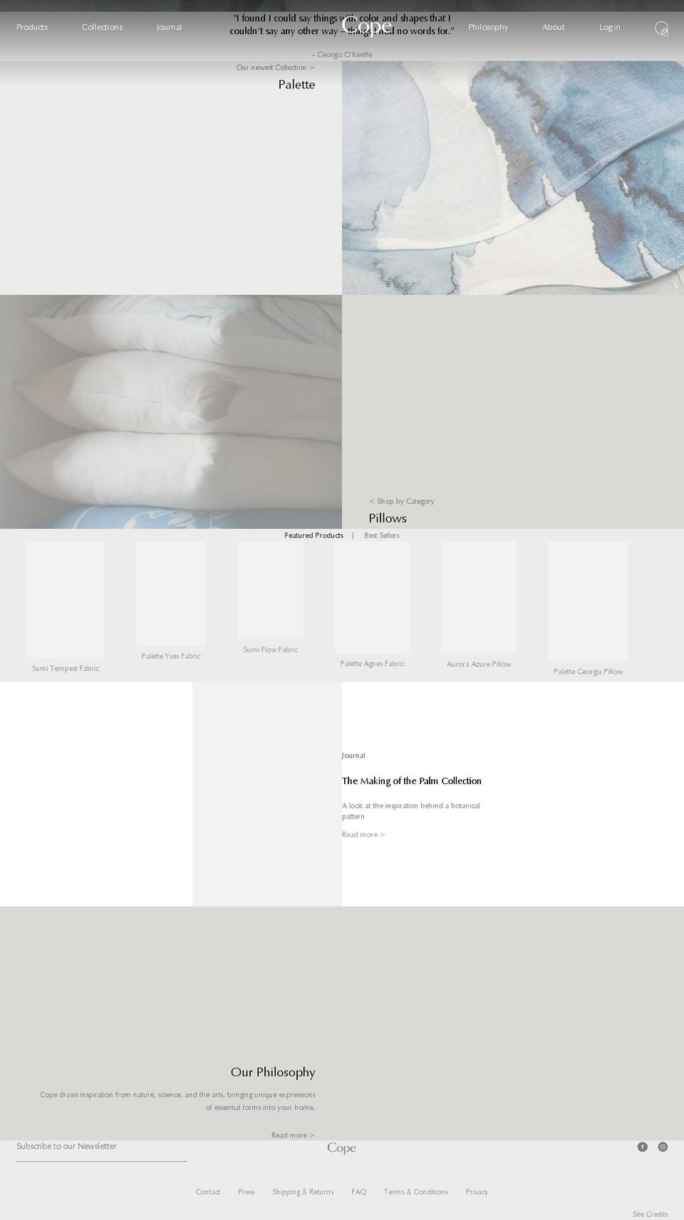 studiocope.com shopify website screenshot