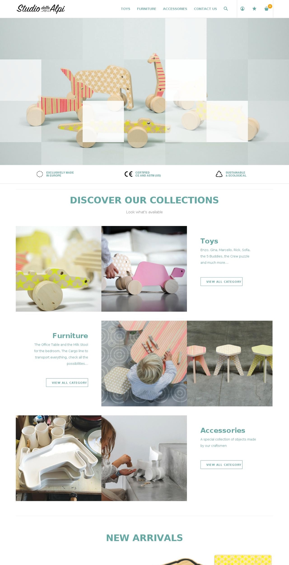 new-index-10 Shopify theme site example studiodellealpi.com