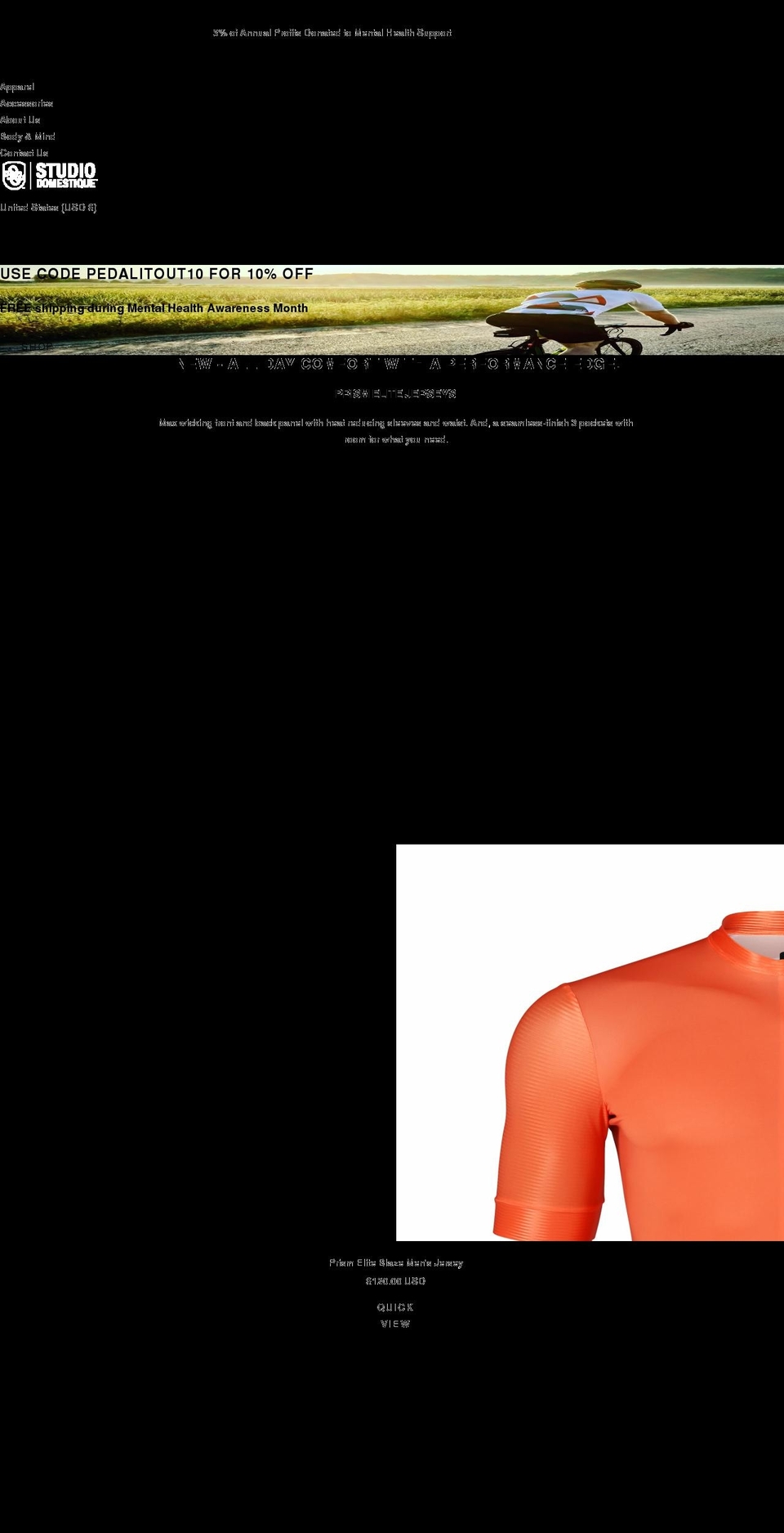 studiodomestique.com shopify website screenshot