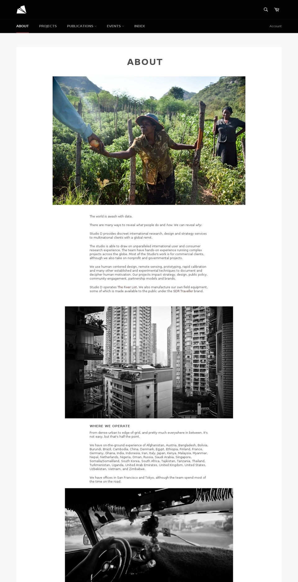 studiodradiodurans.com shopify website screenshot