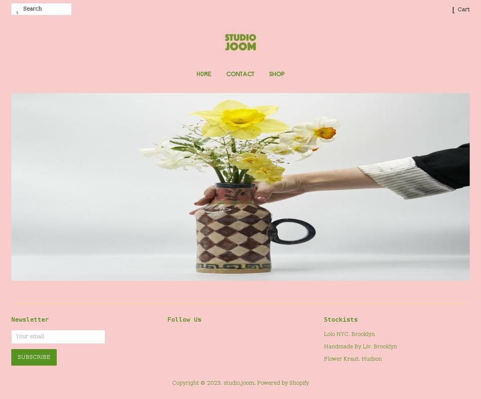 studiojoom.com shopify website screenshot