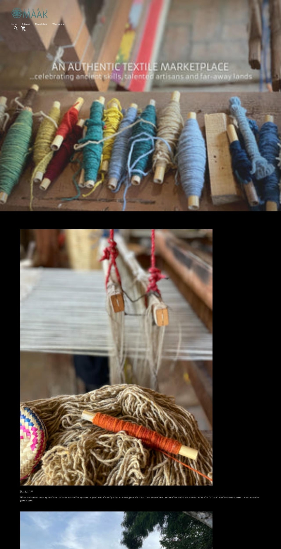 studiomaak.com shopify website screenshot