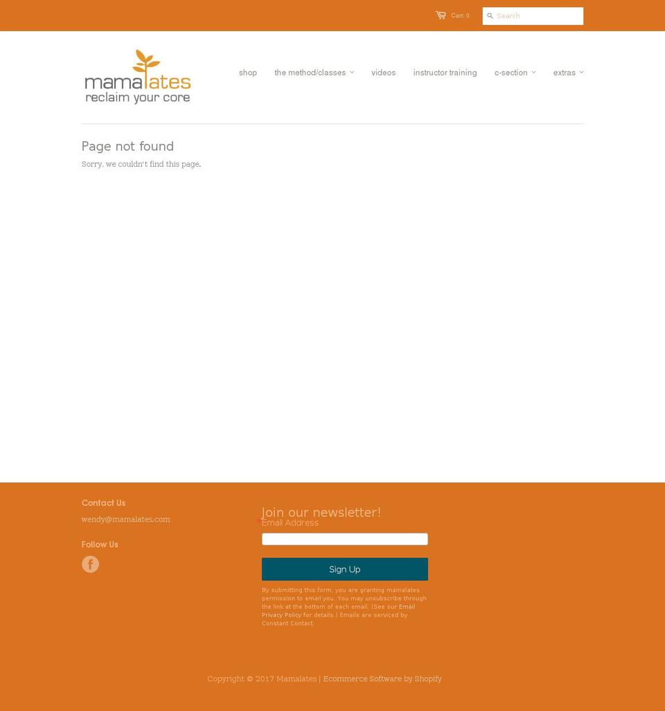 studiomamalates.com shopify website screenshot