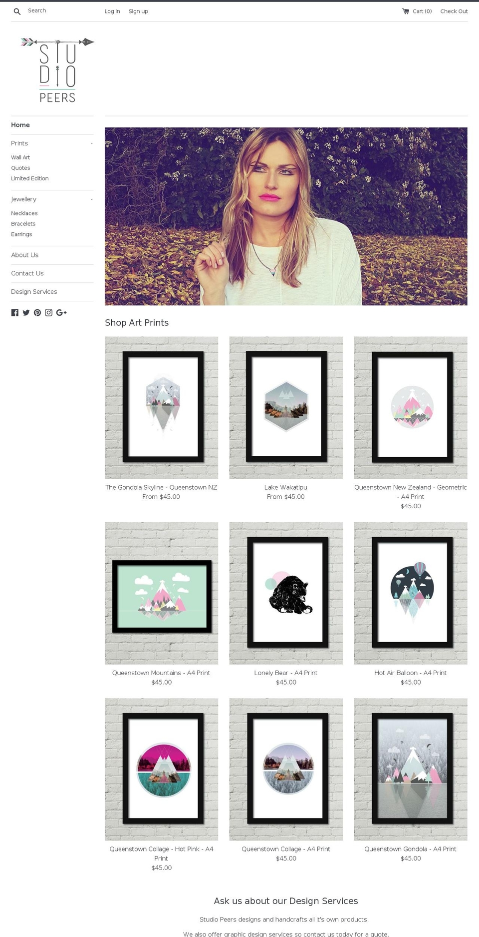 studiopeers.com shopify website screenshot
