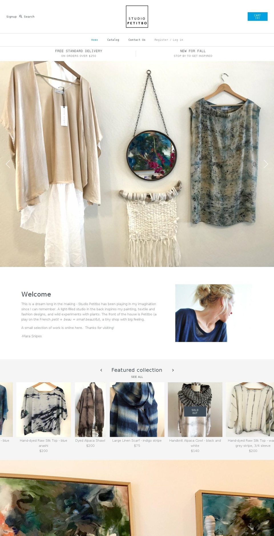studiopetitbo.com — Shopify storefront screenshot