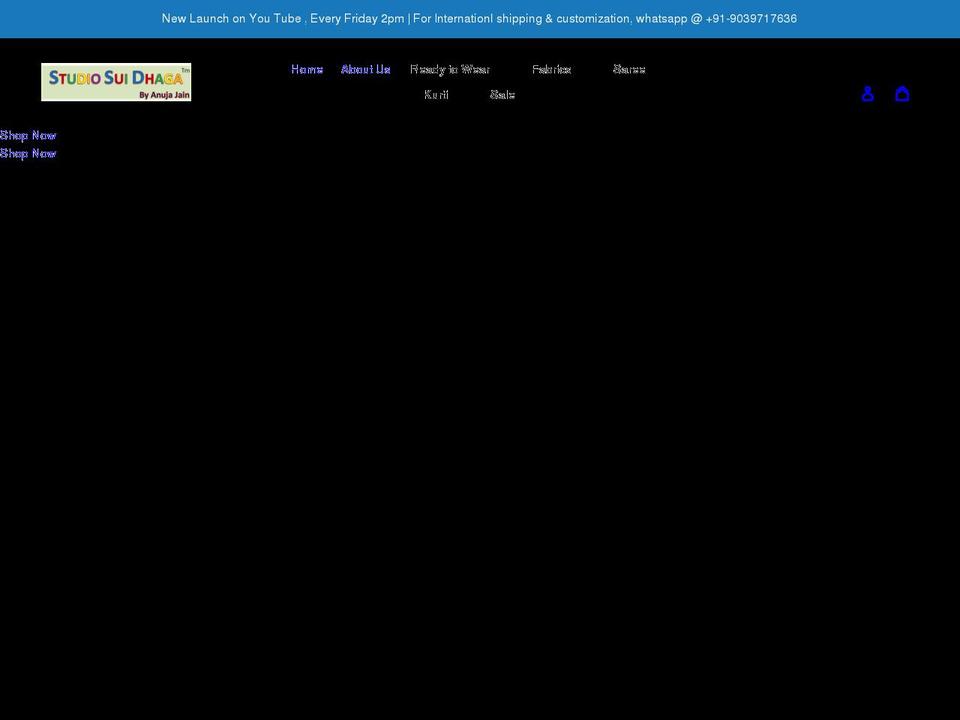 studiosuidhaga.com shopify website screenshot