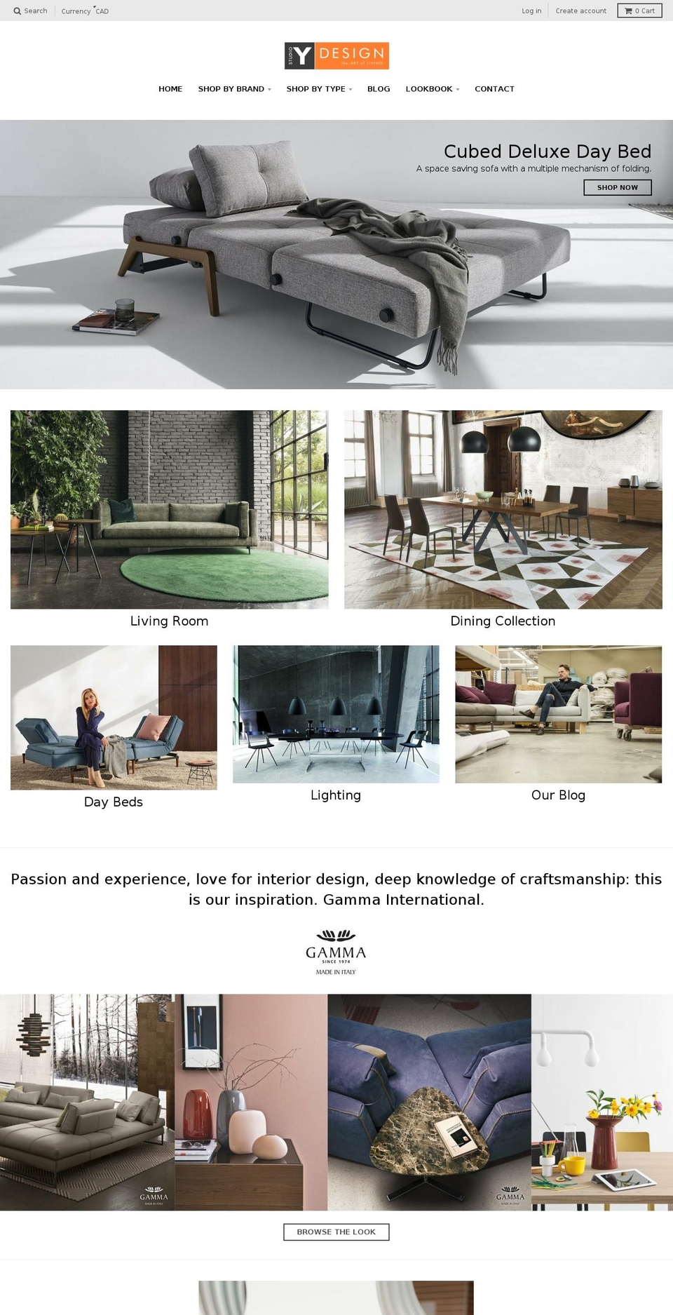 studioydesign.ca shopify website screenshot
