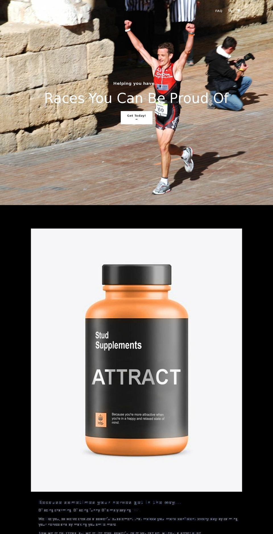 studsupplements.com — Shopify storefront screenshot