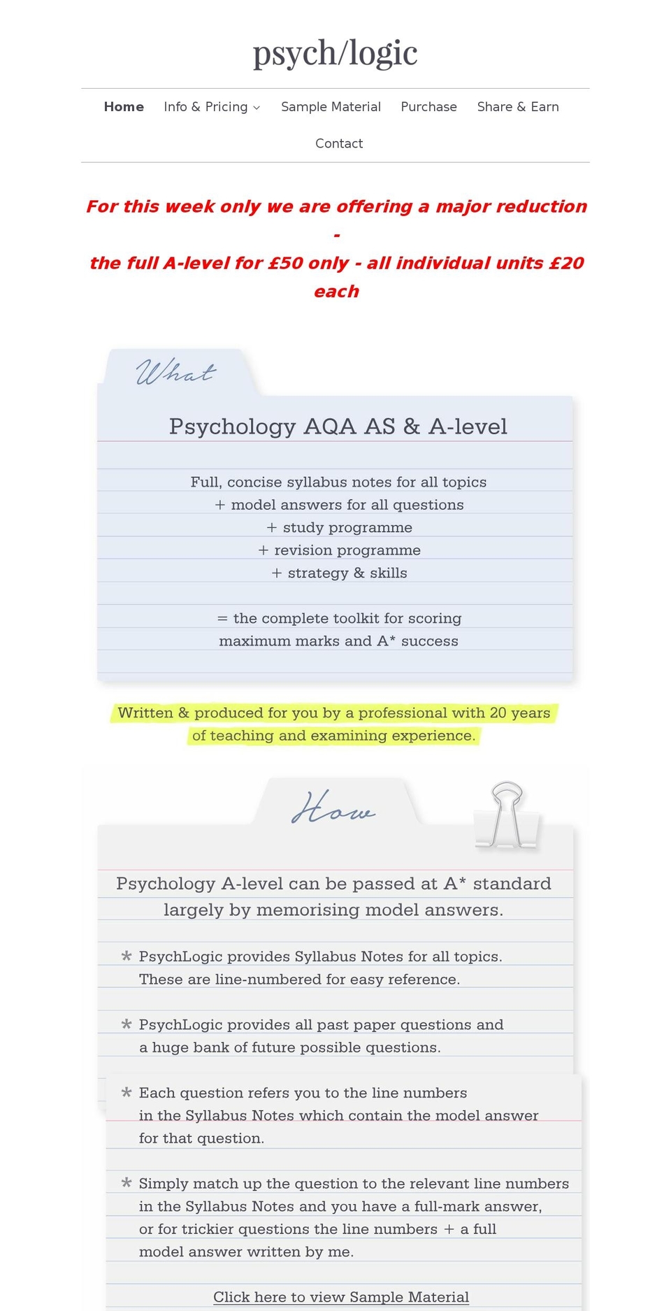 studylogic.org shopify website screenshot