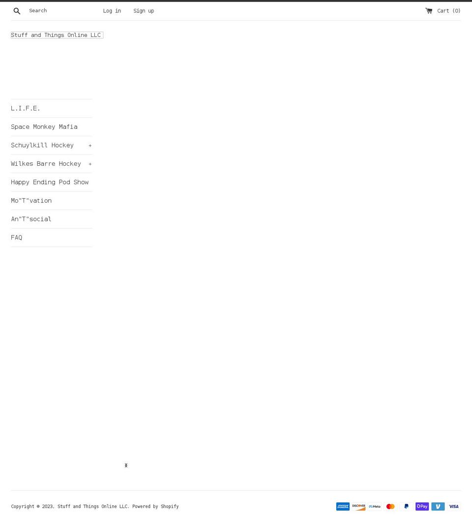stuffandthings-online.com shopify website screenshot