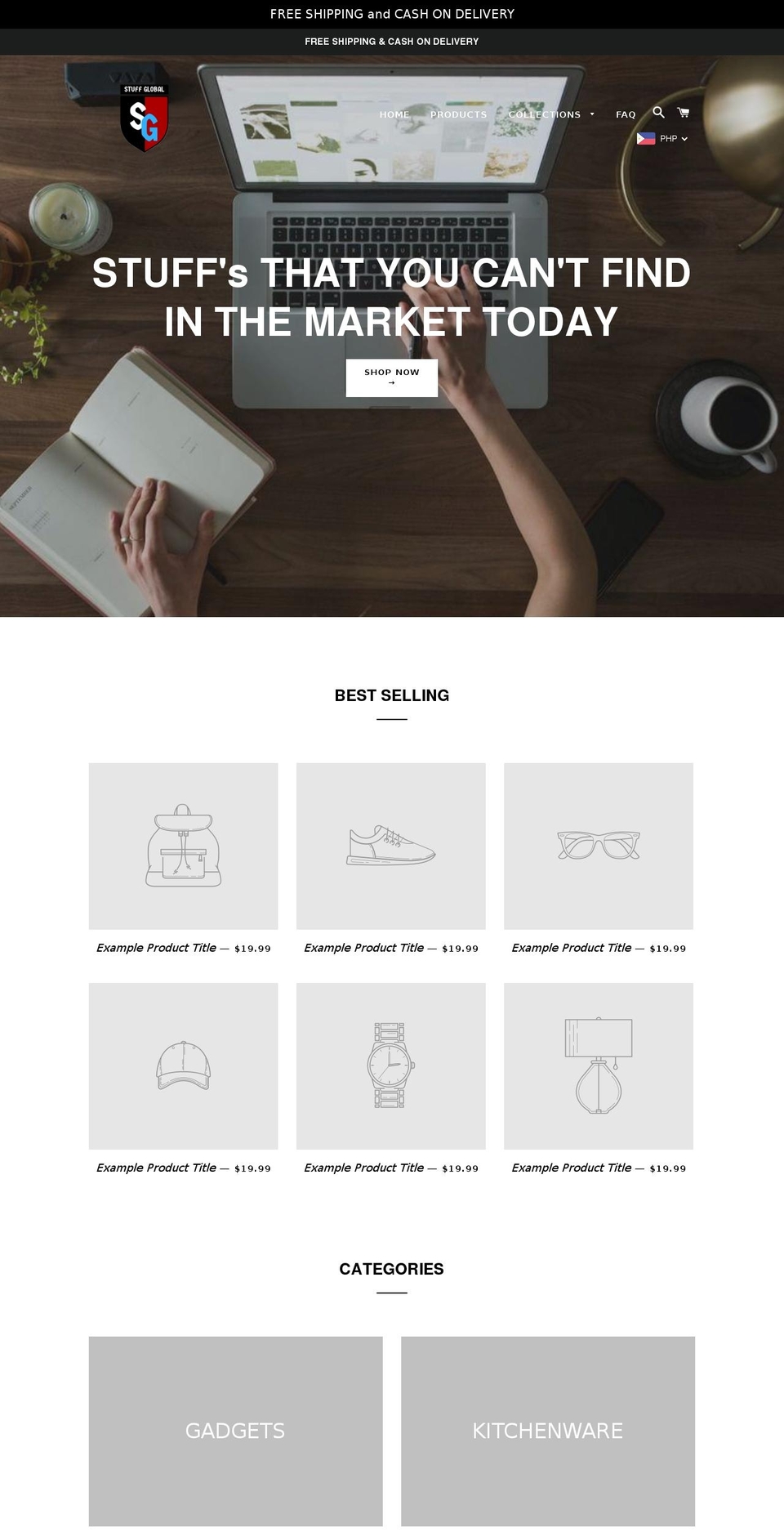 stuffglobal.com — Shopify storefront screenshot