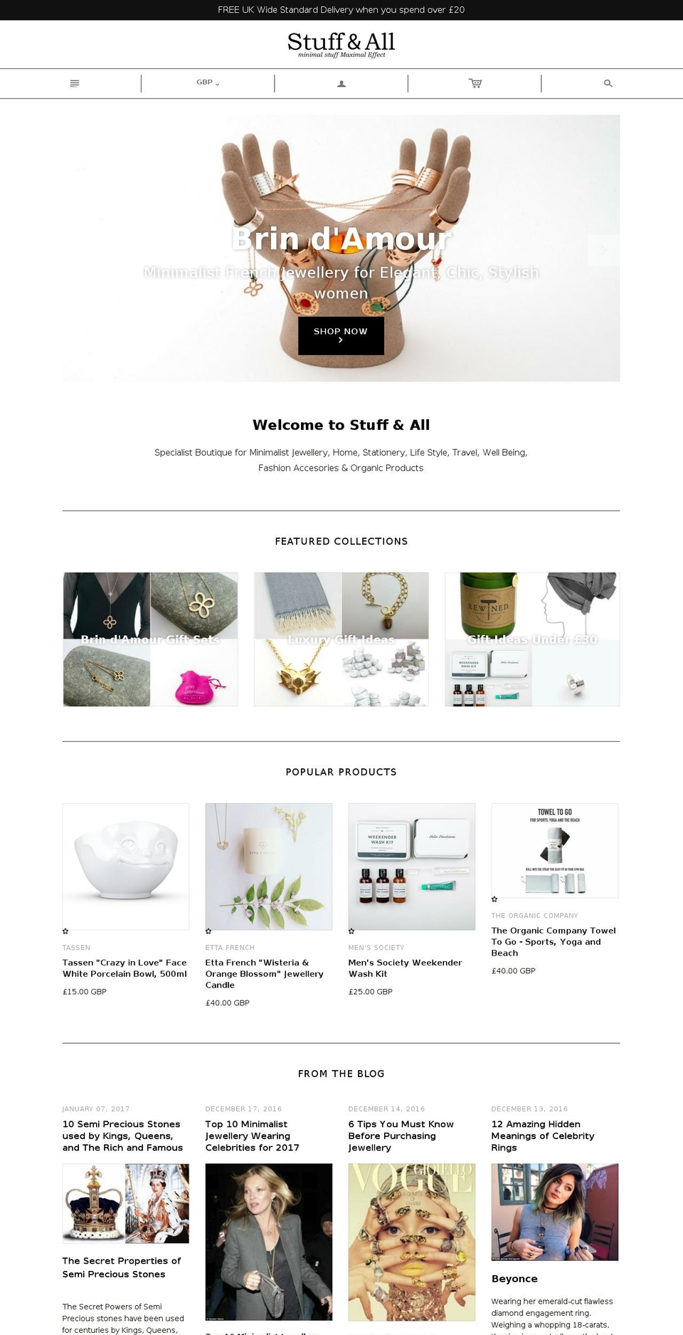 stuffnall.com shopify website screenshot