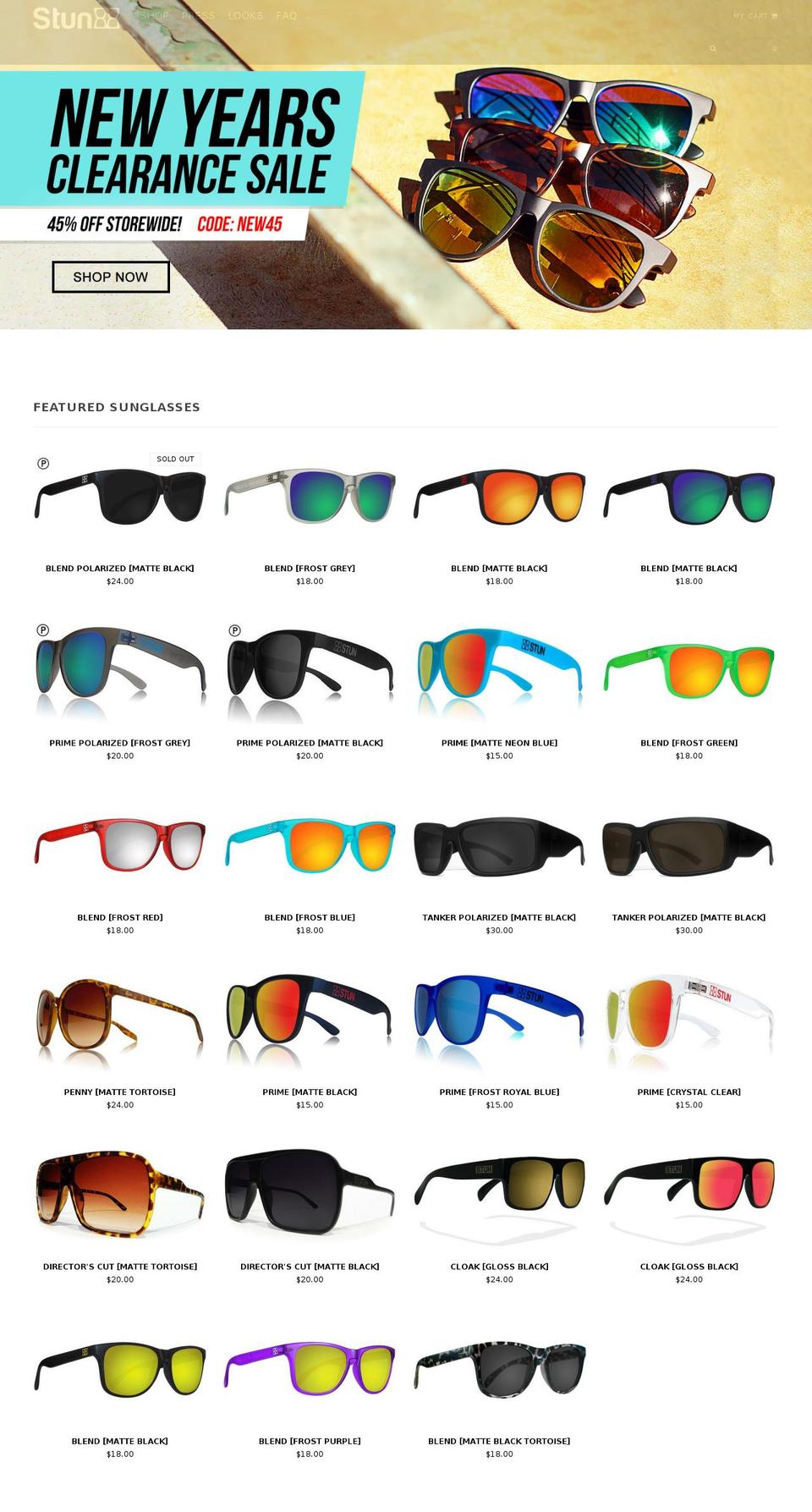 Chitragupt Work Shopify theme site example stuneyewear.com