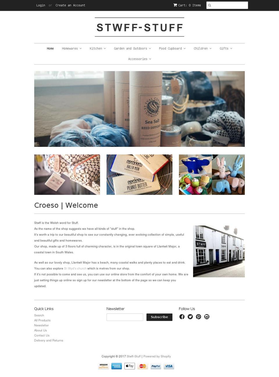 stwff-stuff.co.uk shopify website screenshot