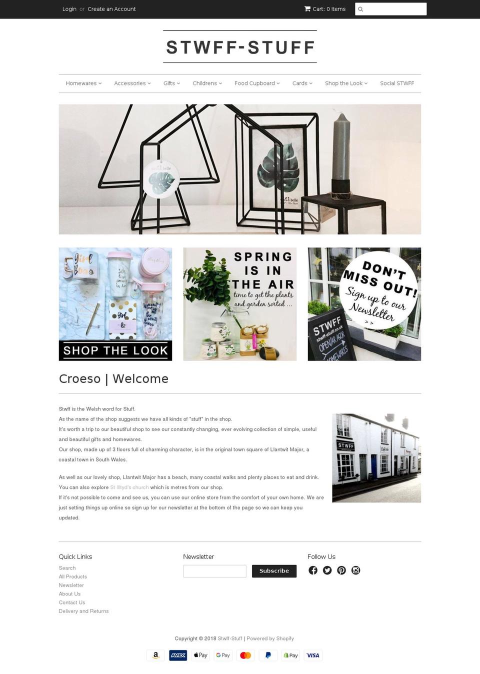 stwff-stuff.com — Shopify storefront screenshot