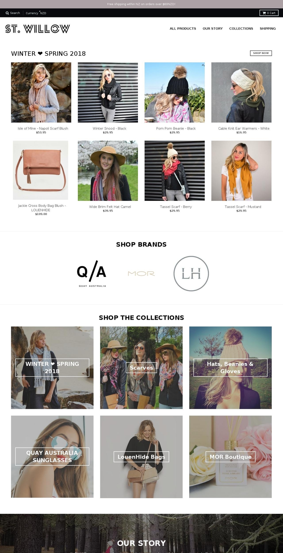 stwillow.com — Shopify storefront screenshot