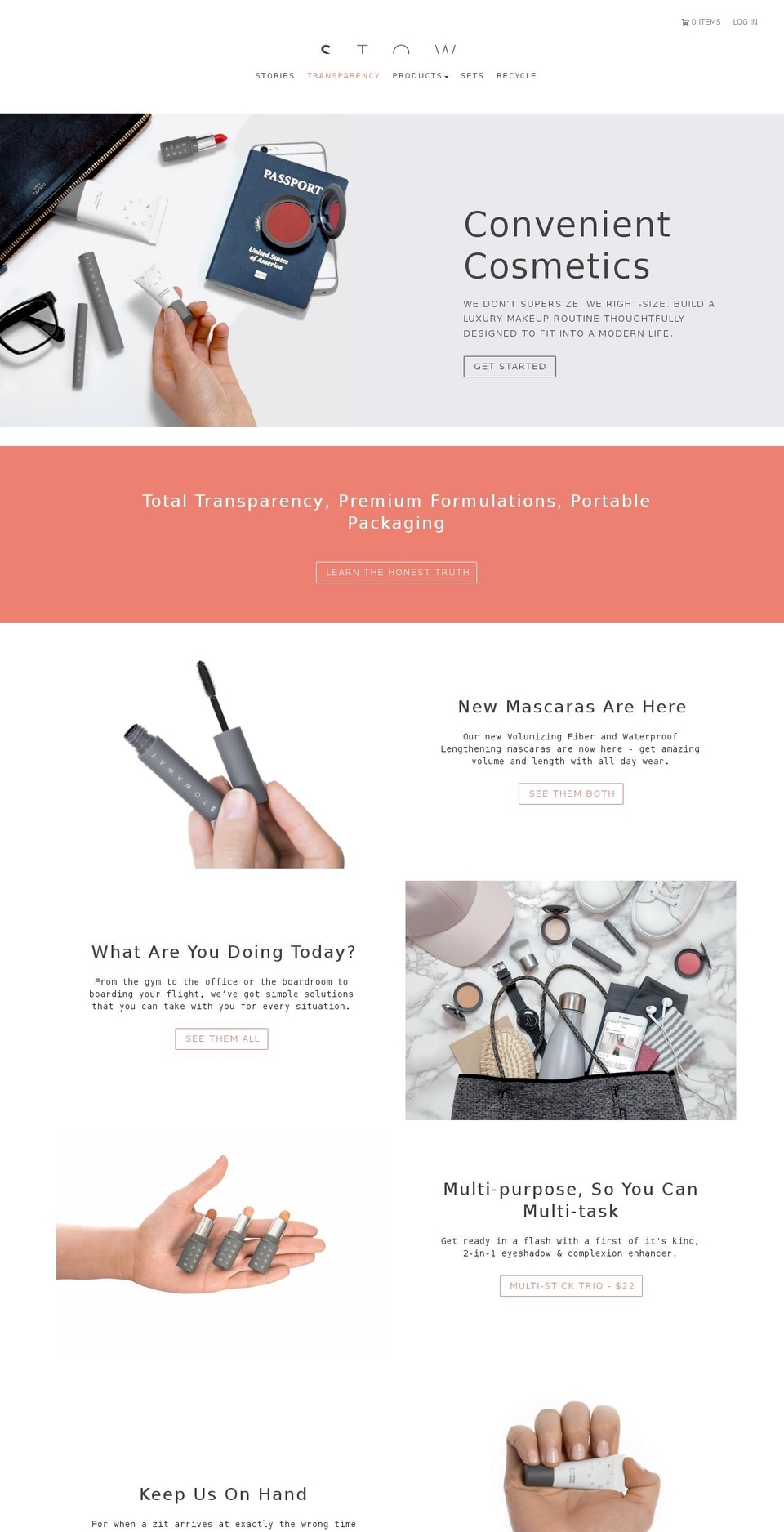 stwwy.com shopify website screenshot