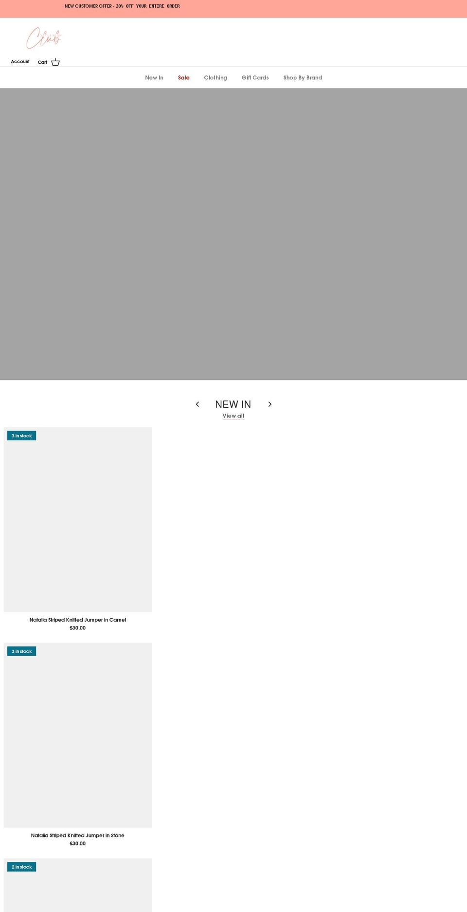 style-high-club.com shopify website screenshot