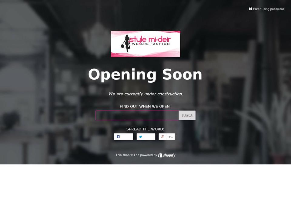 style-mi-deir.com shopify website screenshot