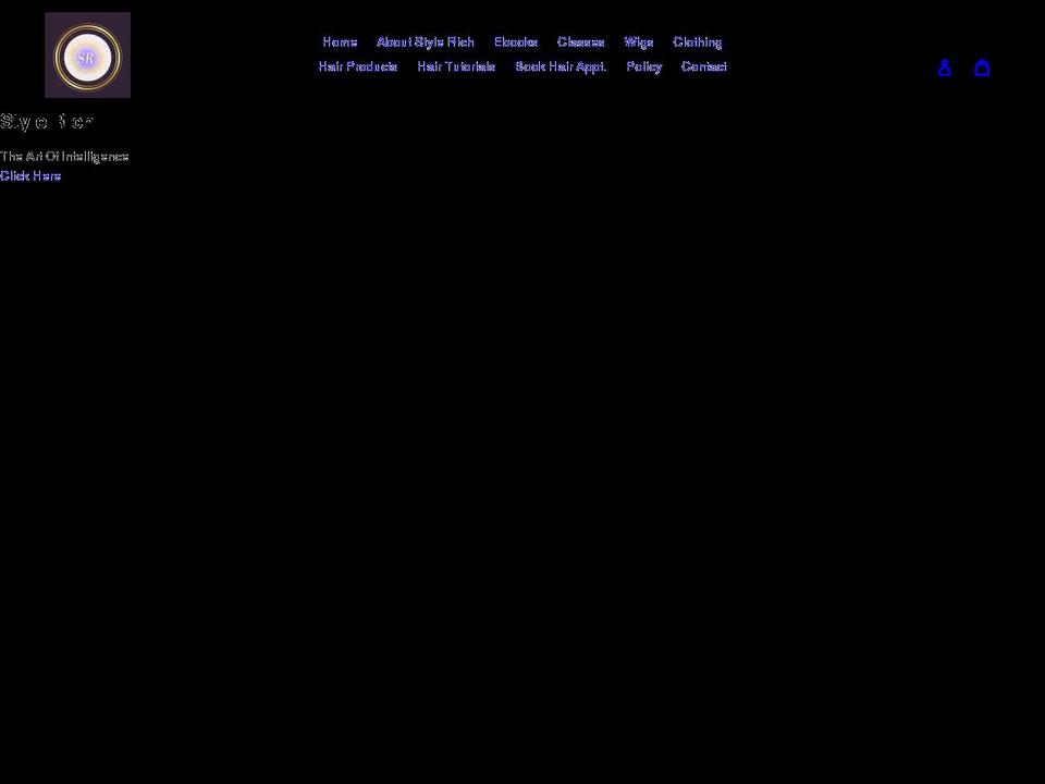 style-rich.com shopify website screenshot