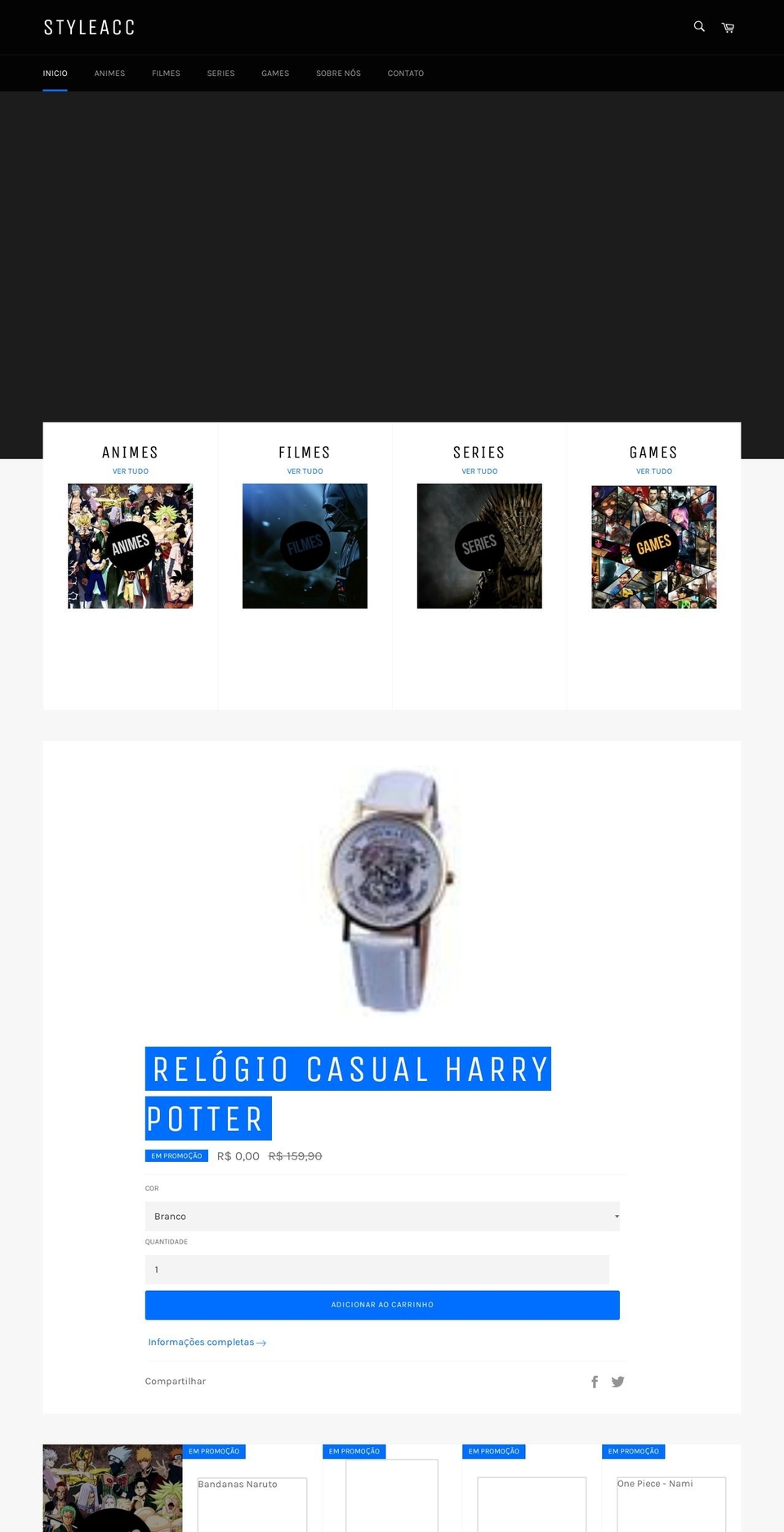 styleacc.com — Shopify storefront screenshot