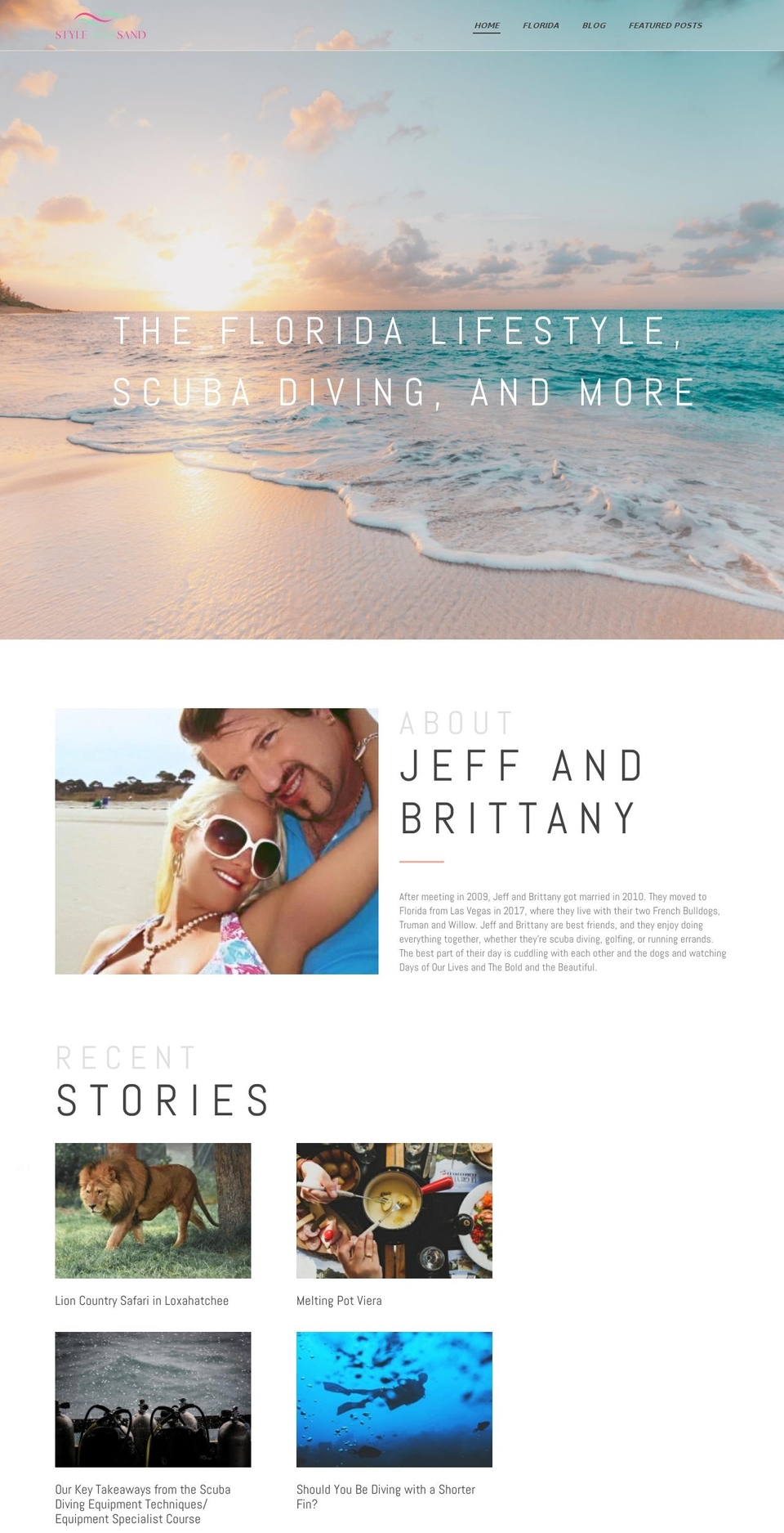 styleandsand.com — Shopify storefront screenshot