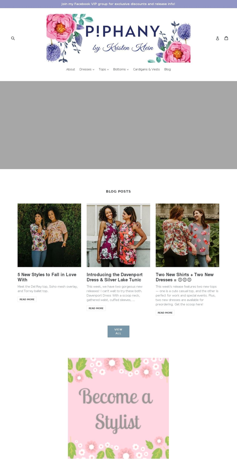 stylebykristen.com — Shopify storefront screenshot
