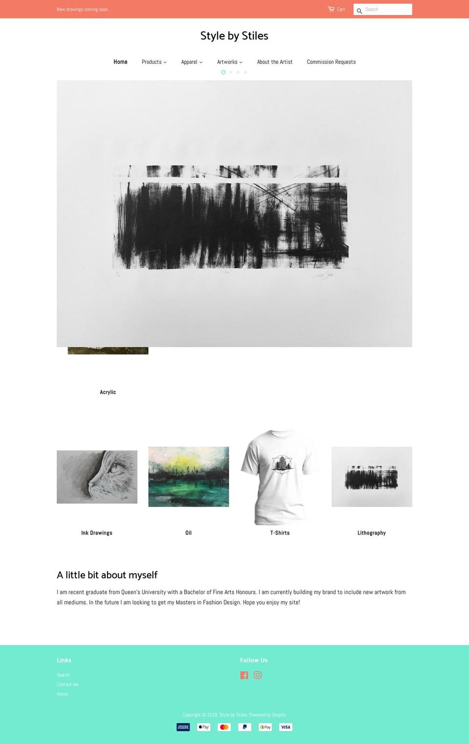 stylebystiles.com — Shopify storefront screenshot