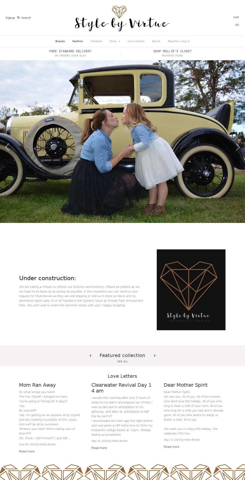 stylebyvirtue.com — Shopify storefront screenshot