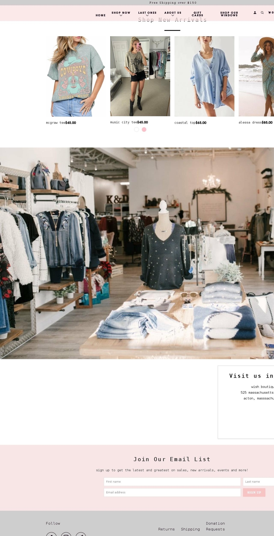 stylebywish.com shopify website screenshot