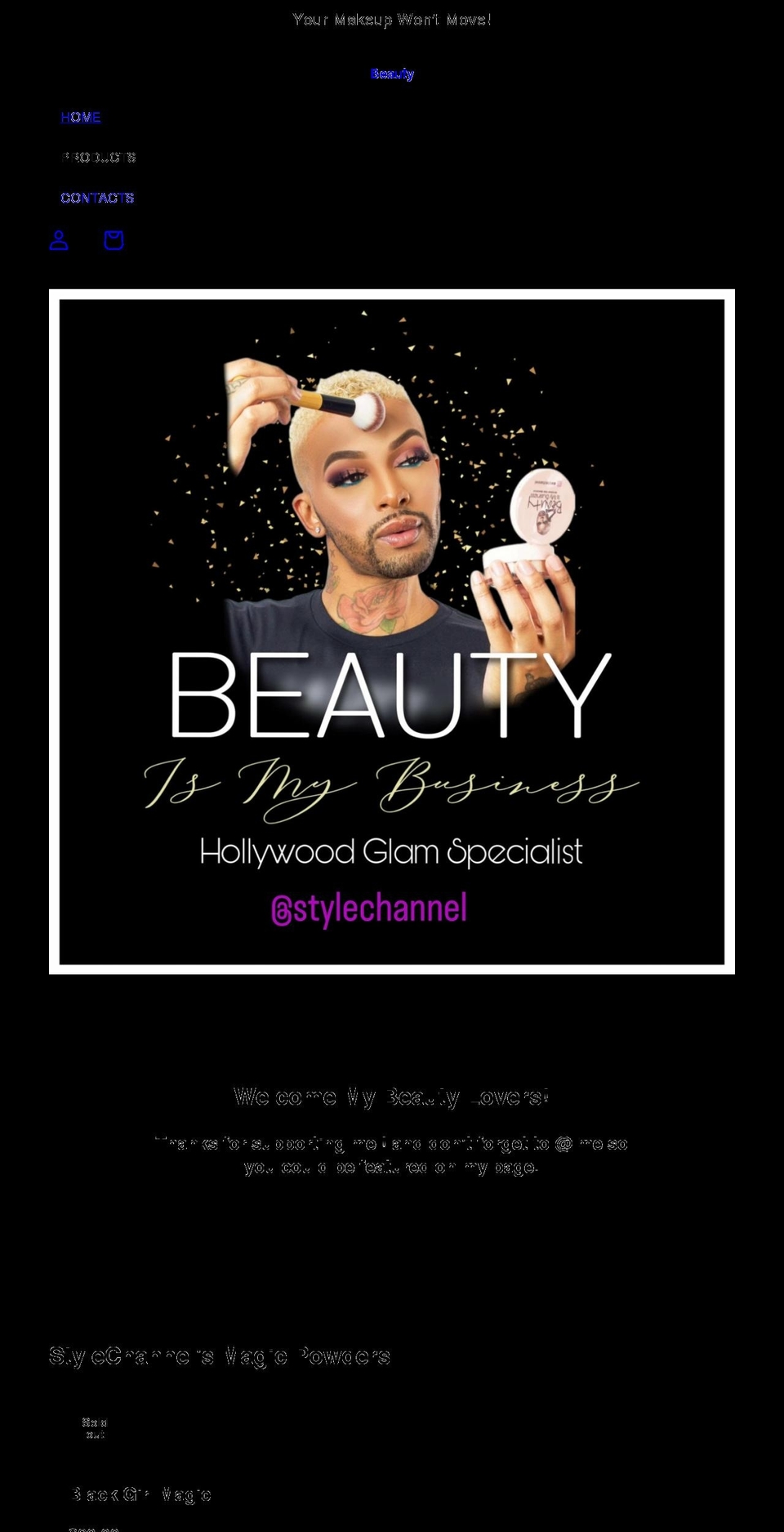 stylechannelbeauty.com shopify website screenshot