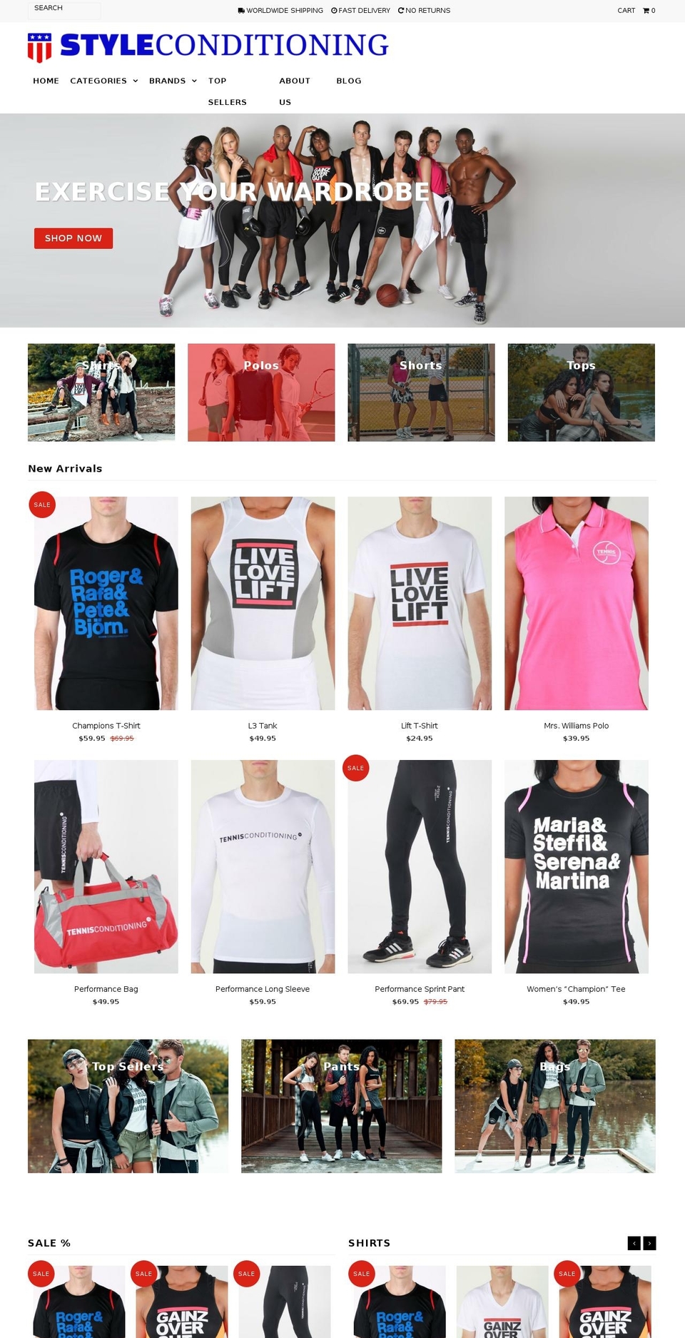 styleconditioning.com shopify website screenshot