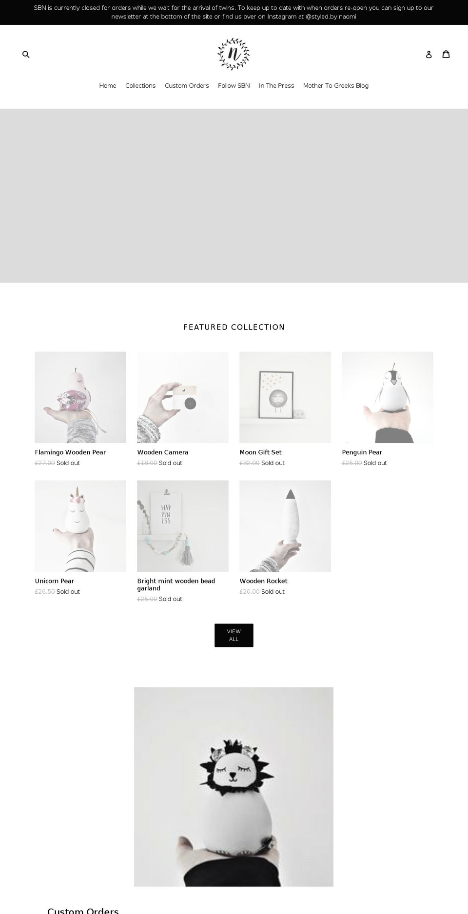 styledbynaomi.co.uk shopify website screenshot