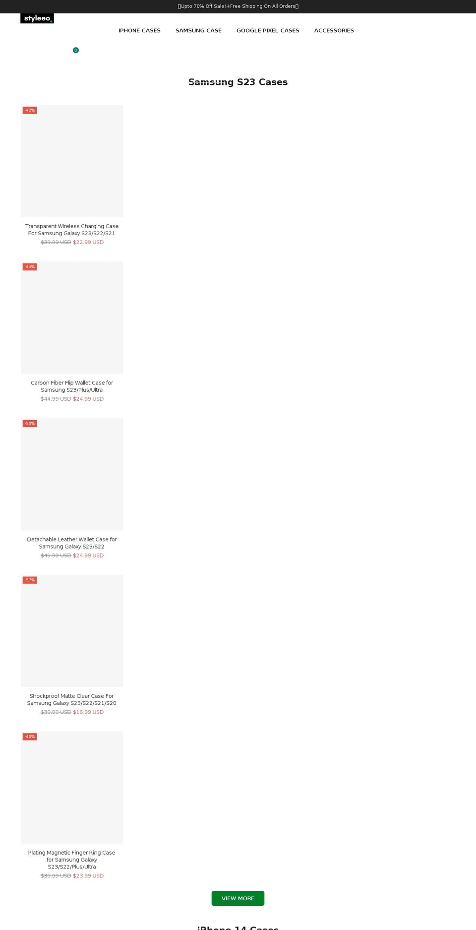 styleeo.com shopify website screenshot
