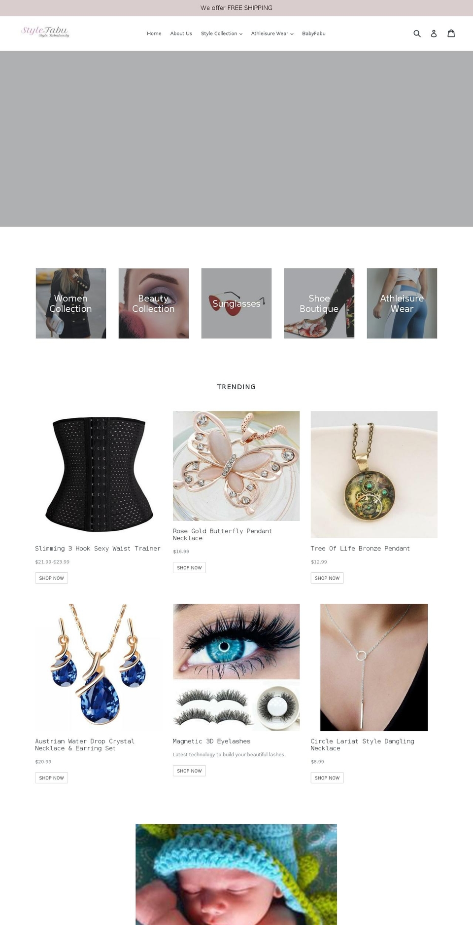 stylefabu.com — Shopify storefront screenshot