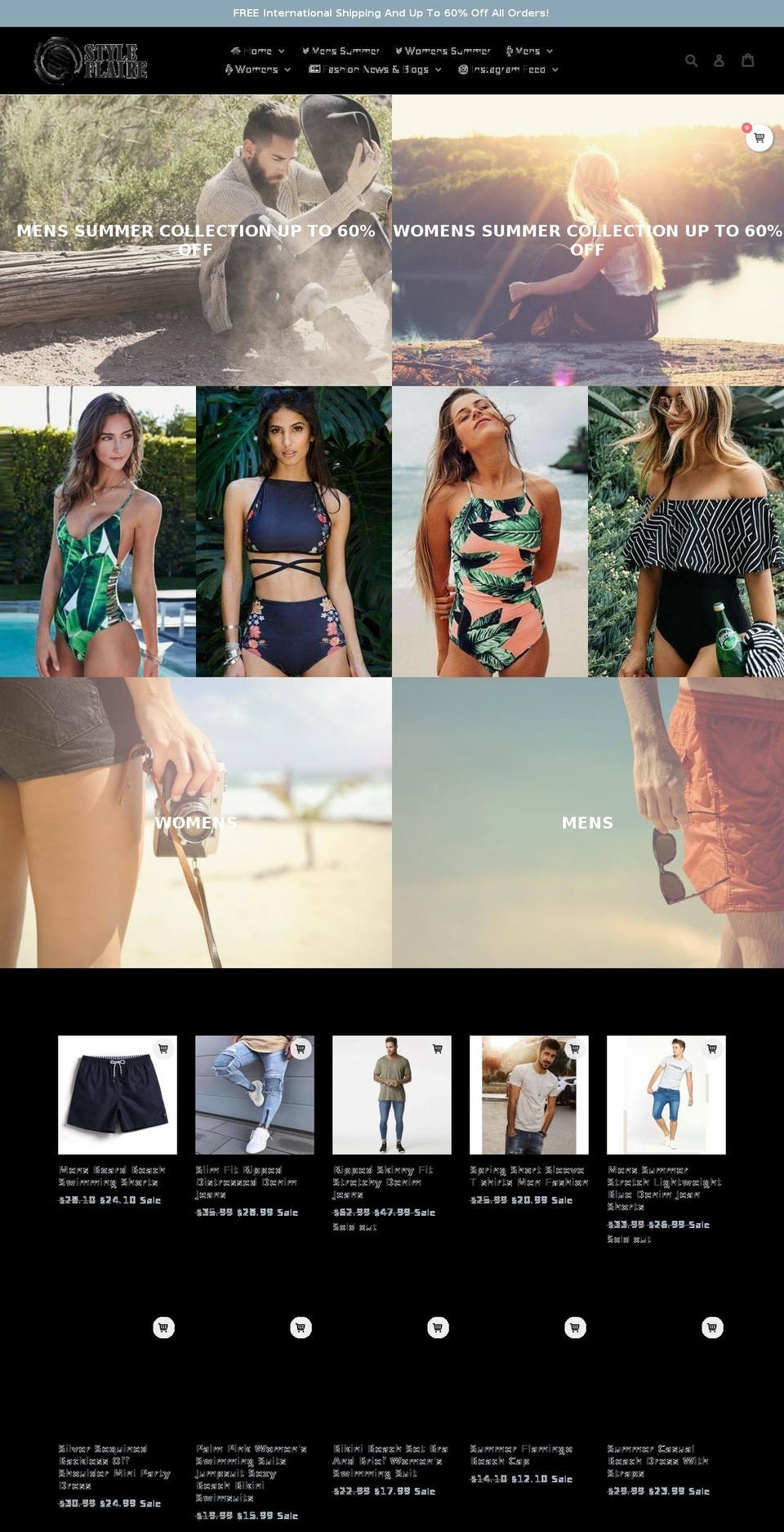 styleflaire.com shopify website screenshot