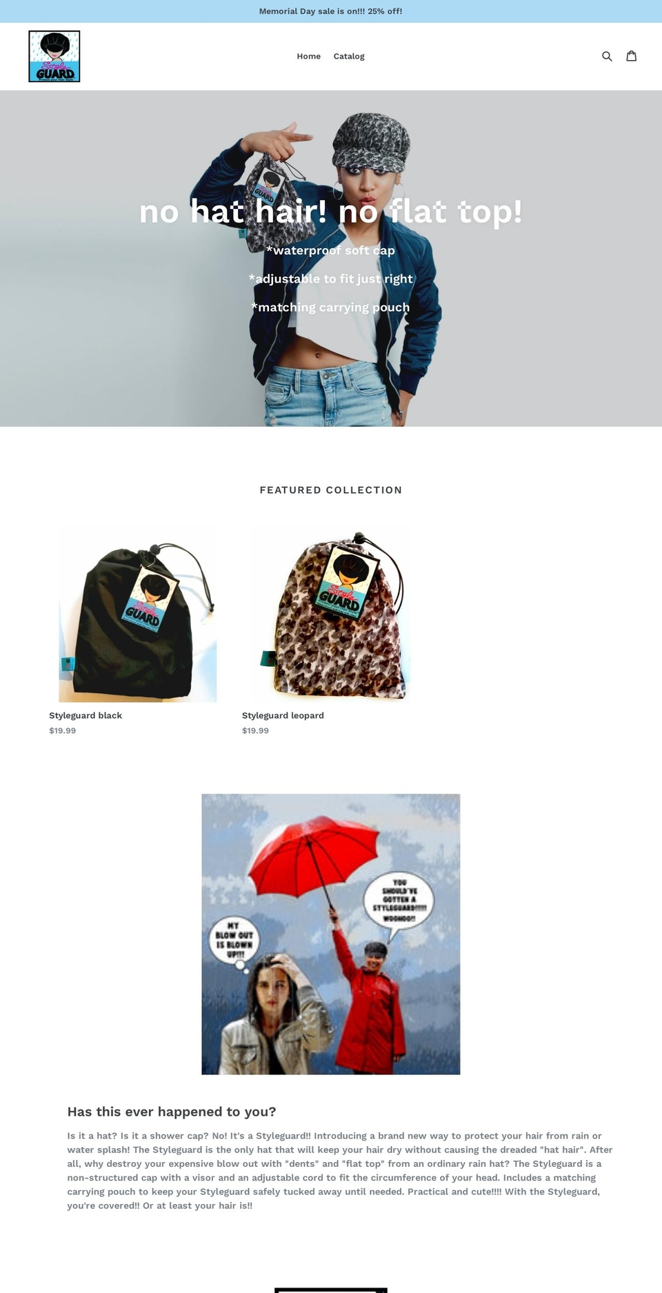 styleguard.online shopify website screenshot