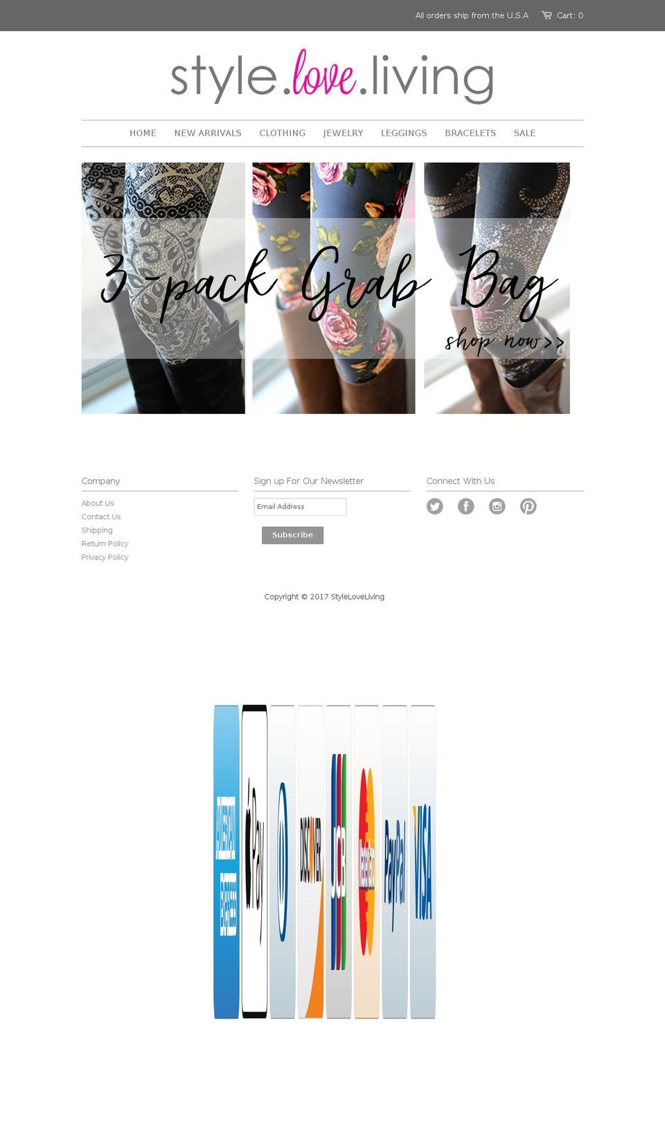 styleloveliving.com shopify website screenshot
