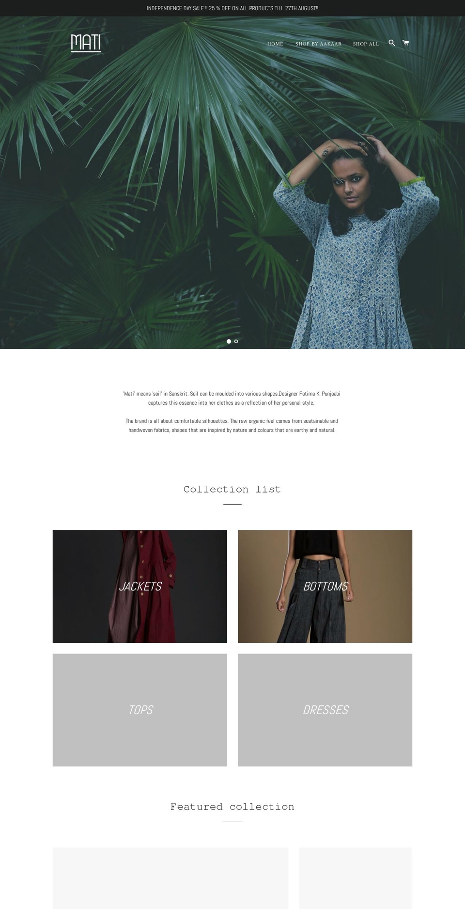 stylemati.in shopify website screenshot