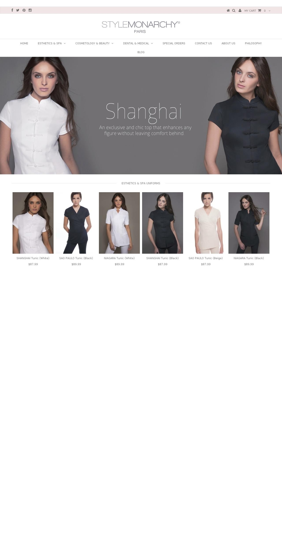 stylemonarchy.com shopify website screenshot