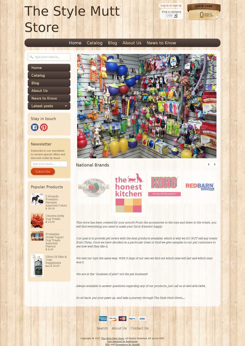 stylemuttstore.com shopify website screenshot