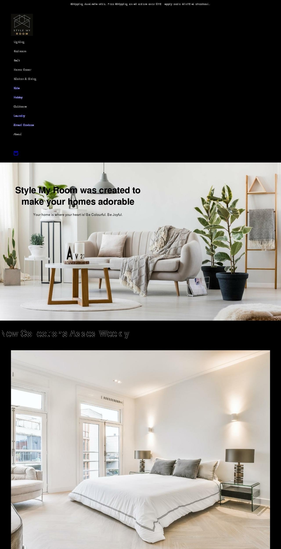 stylemyroom.com.au shopify website screenshot
